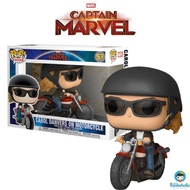 Funko POP! Rides Captain Marvel (Movie) - Carol Danvers on Motorcycle
