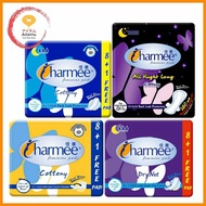 ☌ ☎ CHARMEE SANITARY NAPKINS ALL FLOW | HEAVY FLOW | ALL NIGHT EXTRA LONG