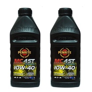 PENRITE - 4-stroke motorcycle engine oil Combo MC-4ST FULL SYNTHETIC 10W40 1L