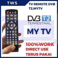 Remote control (For DVB t2, MY tv)