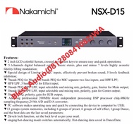 Nakamichi Nsx D15 Processor Audio Original Official Guarantee