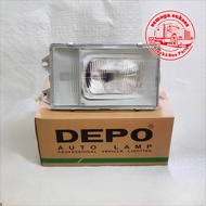 Head Lamp Lampu Depan FUSO PS190 214-1106R-RDB / 214-1106L-RDB DEPO Original