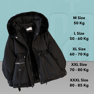 Hitchie -10Deg Women Top Winter Down Cold Hoodie Jacket Woman Fleece Baju Sejuk Tebal Parka Korean W