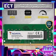ADATA Premier DDR4 PC4-25600 3200MHz SODIMM Laptop Notebook Memory Ram - 8GB / 16GB / 32GB