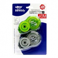 Dolphin - Self-adhesive Correction Tape 2 pcs - 5mm x 20 m (DOL-8140-2'S)