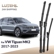 For Volkswagen VW Tiguan MK2 2017-2023 2020 2021 2022 Wiper Front & Rear Wiper Blades Windshield Win
