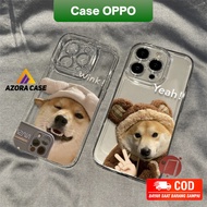 Couple Case shiba inu dog meme Oppo Reno 12 12 Pro A58 A38 A78 A18 A57 A52 A53 A54 A98 A74 A76 A96 A
