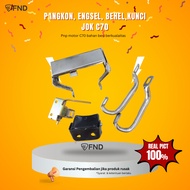 C70 Seat Bracket Package C70 Seat Lock Set C70 Bracket Set C70 Seat Hinge Set Complete