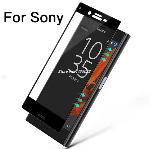 Screen Protector For Sony Xperia XZ Premium XA 1 Plus XA2 Ultra XZ1 X Compact XZ XZS Xperia X XP Ful