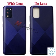 For Samsung Galaxy A02s M02s Battery Back Cover Rear Door Phone Housing Replacement Parts For Samsun