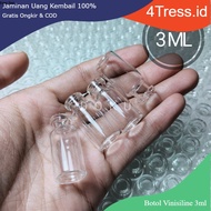 NEW 100PCS 3ML TESTER BOTTLES | 3ML GLASS VIAL BOTTLE | PINISILIN BOTTLE 3ML | 3ML SOUVENIR BOTTLE