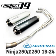 PROJECT79 Exhaust Modenas Z250 Ninja250 18-24 Full System Tabung Muffler Stainless Steel NINJA 250 A
