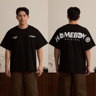 HOMEBOY เสื้อOVERSIZE  HB.SIDEKICKS.ORIGINAL   คอตตอน100% ใส่ได้ทุกวัน