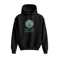 Hoodie University of EXETER England UK Sweater Fleece Hoodie Black Black Cloth