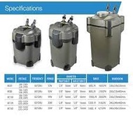 [Aquasyncro] XTREME AE60 Aquarium Fish Tank Canister Filter 600L/H