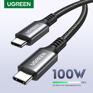 UGREEN 100W USB C Fast Charging Cable for iPhone 15 Series Samsung S24 S23 Ultra iPad Macbook Switch