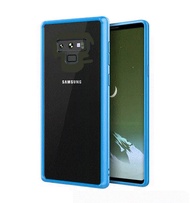 BKKONLINE  สำหรับ Samsung Galaxy Note 9 หมายเหตุ 9 ACRYLIC CLARITY Case Soft TPU + ฝาหลังคอมพิวเตอร์แบบใสสำหรับ Galaxy Note9 ซองบางซองสำหรับ Samsung Note 9 Case Back Cover For Samsung N