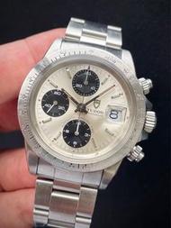 膠蓋全鋼熊貓跟行紙Tudor Oysterdate Chronograph Big Block 94300計時