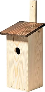 dobar 22127e Simple Box with Practical Mounting Strip, Entrance Hole Diameter 32 mm, 17 x 17 x 40 cm