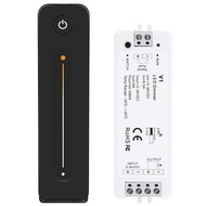 HAPPY TIME-LED Dimmer 12V 5V 24V 36V 8A PWM Wireless Switch with 2.4G Brightness Adjustment Contact