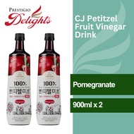 CJ Petitzel Fruit Vinegar Drink 900ml Bundle of 2