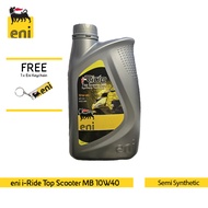 Eni i-Ride TOP SCOOTER MB 10W40 Semi Synthetic Motorcycle Engine Oil (1L)