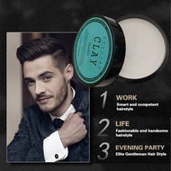Hair clay Long-Lasting Matte Texture hair clay Shaping Styling Natural Fluffy Water-Based hair wax w