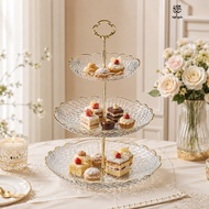 Premium Acrylic 3-Layer Cake Stand | 3-Tier Cake Stand | Hareembyameera