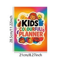 【SUNNY2015 SHIPPING】Children Behavior Tracker Kids Emotional Awareness Journal Doodle Pages for Kids