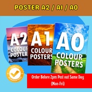 Poster Printing /Wedding Photo Print/High Quality Print/A2 A1 A0