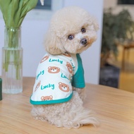 DY Loving Dog Korean Clothes Lucky Bear Cat Cute Shirt Elastic Pullover