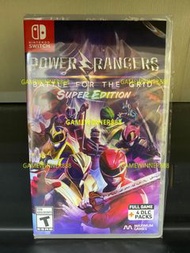 全新 Switch NS遊戲 恐龍戰隊 網路之戰 超級版 Power Rangers Battle for the Grid [Super Edition] 美版英文版