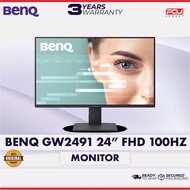 BENQ GW2491 24" 1080P 100HZ FHD EYE CARE HOME MONITOR (3 Years Warranty)
