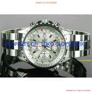 Jam Tangan Casioo Edifice EF - 527 Chain Stainless Silver Dial White