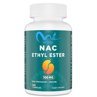 N-acetylcysteine ethyl ester NAC - containing glycine 600mg - beneficial glutathione-60 capsules