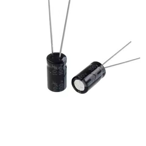 50pcs 10uF 100V 10MFD 100Volt Aluminum Electrolytic Capacitor 5*11mm Radial 10mf100v 10uf100v 100v10