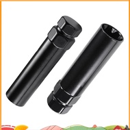 7 Spline Lug Nut Key 6 Spline Lug Nut Socket Removal Tool, 2 PCS Dual Hex Drive Aftermarket Wheel Lo