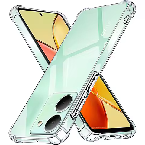 Soft Silicone Case for Vivo Y36 5G Y27 Y78 Y35 Plus Y70 Y72 Y73s Y75 Y76 Y52 Y53s Y54s Y55 Y35 Y31s 