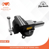 Ragum Catok besi 4" Eye brand tjap mata Germany