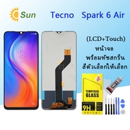 หน้าจอ Lcd Tecno Spark 6 Air จอชุด จอพร้อมทัชสกรีน จอ+ทัช Lcd Display อะไหล่มือถือ หน้าจอ