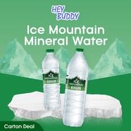 Ice Mountain Mineral Water (24 x 600ml / 12 x 1.5L)