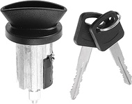 X AUTOHAUX F85Z-11582-AA 1L3Z-11582-A Engine Ignition Starter Switch Lock Cylinder with 2 Keys for F