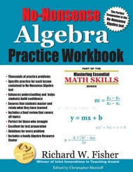No-Nonsense Algebra Practice Workbook: Part of the Mastering Essential Math Skills Series (Stepping 