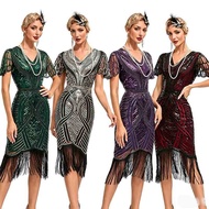 1920s Flapper Dress Roaring 20s Great Gatsby Costume Dress