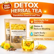 READY STOCK | Detox Herbal Tea Bags Dandelion Root & Leaf | Caffeine-Free Organic