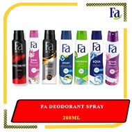 FA Body Deodorant Spray 200ml