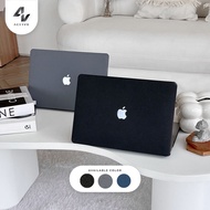 MacBook Sand Texture Case with Logo Cut Out Hard Case Compatible for MacBook Pro 13 Piece MacBook Ai