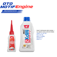 Oli MPX 2 800 ML + Oli Gear 120 ml Sepaket Pelumas motor Honda Beat Vario Scoopy Spacy Genio Pcx dll