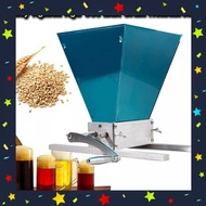 Homebrew Malt Grain Grinder with Stand, Stainless Steel