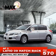 NISSAN LATIO 2009 HATCH BACK BODYKIT